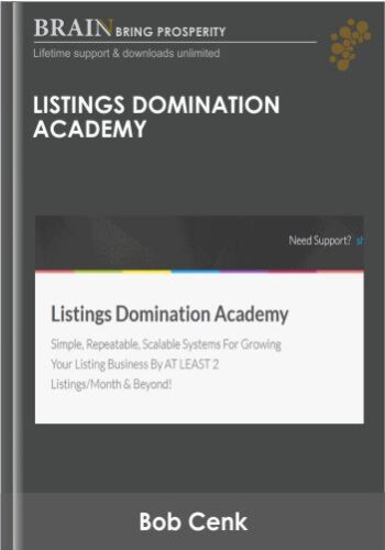 Listings Domination Academy - Bob Cenk
