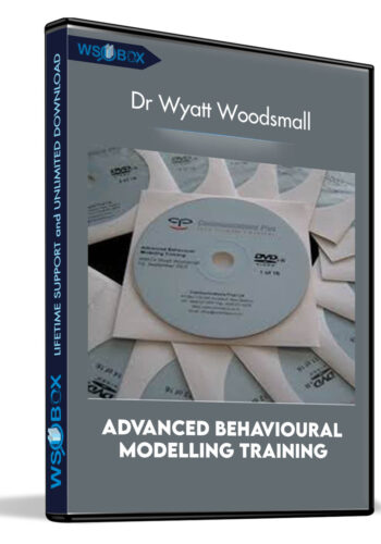 Advanced Behavioural Modelling Training – Dr Wyatt Woodsmall