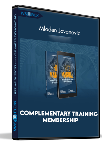 Complementary Training Membership – Mladen Jovanovic