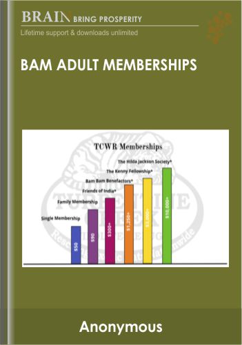 BAM Adult Memberships
