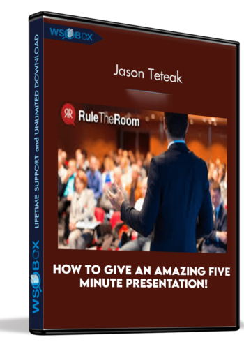 How To Give An AMAZING Five Minute Presentation! - Jason Teteak