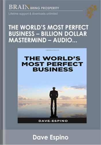 The World’s Most Perfect Business – BILLION DOLLAR MASTERMIND – AUDIO INTERVIEWS – Dave Espino
