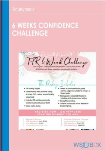 6 Weeks Confidence Challenge