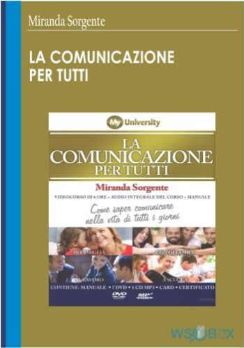 42$. La comunicazione per tutti – Miranda Sorgente