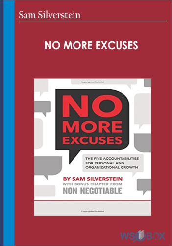 No More Excuses – Sam Silverstein