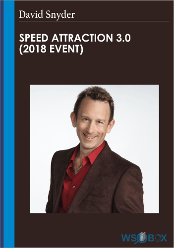 Speed Attraction 3.0 (2018 Event) – David Snyder