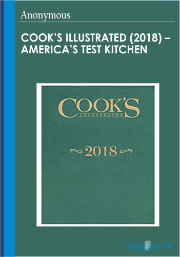 Cook’s Illustrated (2018) – America’s Test Kitchen