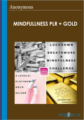 Mindfullness PLR + Gold