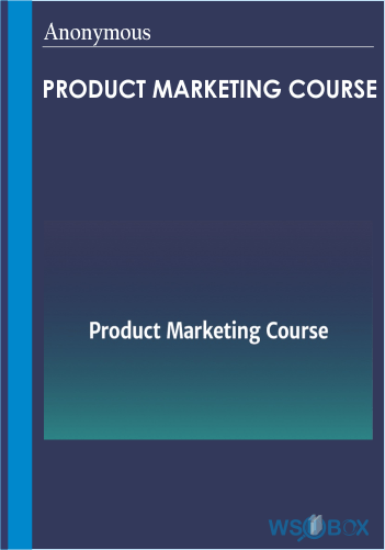 Product Marketing Course