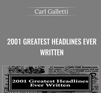 2001 Greatest Headlines Ever Written - Carl Galletti