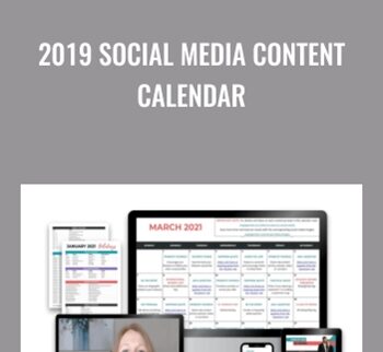 2019 Social Media Content Calendar - Angie Gensler