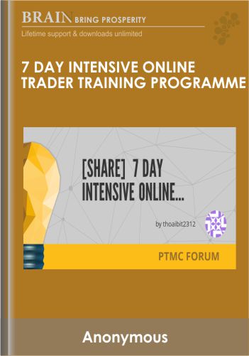 7 DAY INTENSIVE ONLINE TRADER TRAINING PROGRAMME