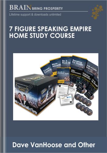7 Figure Speaking Empire Home Study Course – Dave VanHoose And Dustin Matthews