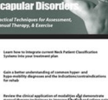 A Total Approach for Treating Neck & Scapular Disorders - Sue DuPont