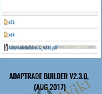 Adaptrade Builder v2.3.0, (Aug 2017)