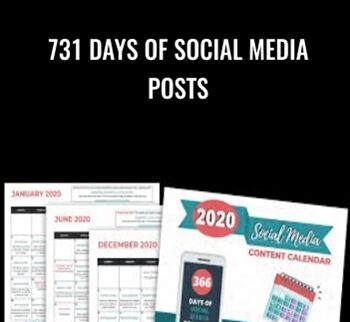 731 Days of Social Media Posts - Angie Gensler