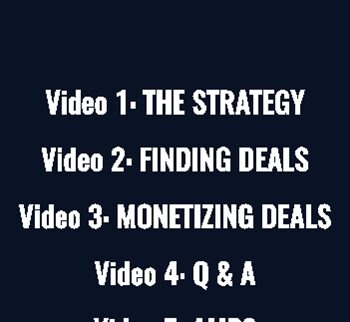 Assignment of Mortgage Payments System - The Strategy - Phill Grove