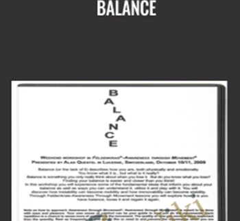 Balance - Alan Questel