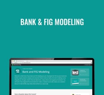 Bank & FIG Modeling - Wall Street Prep (Not Digital)