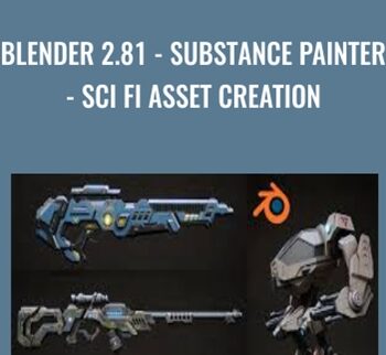 Blender 2.81 – Substance Painter – Sci Fi Asset Creation –  Julien Deville