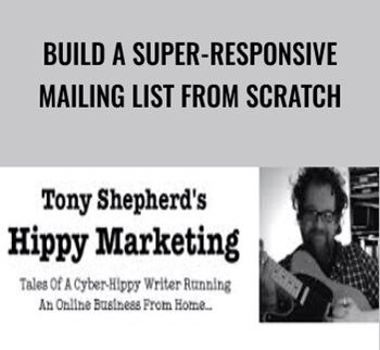 Build A Super-Responsive Mailing List From Scratch - Tony Shepherd