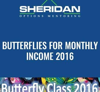 Butterflies for monthly Income 2016 - Dan Sheridan