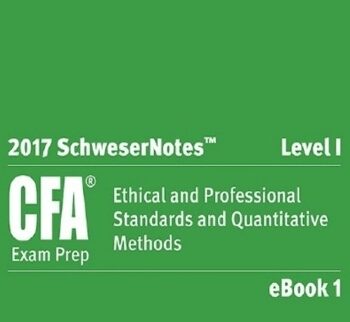 CFA 2017 Level I SchweserNotes Package – Kaplan Schweser