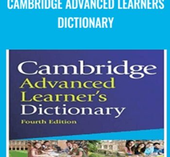 Cambridge Advanced Learners Dictionary