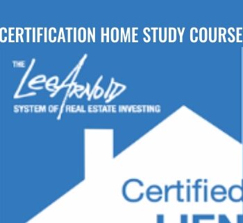 Certification Home Study Course - Lien Abatement Pre