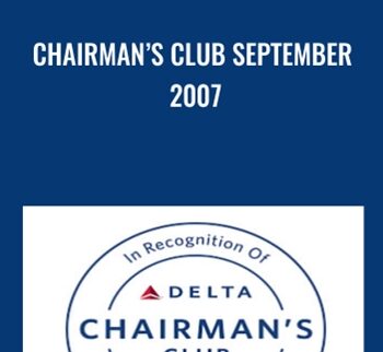 Chairman’s Club September 2007