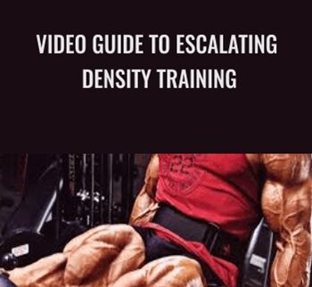 Video Guide To Escalating Density Training - Charles Staley
