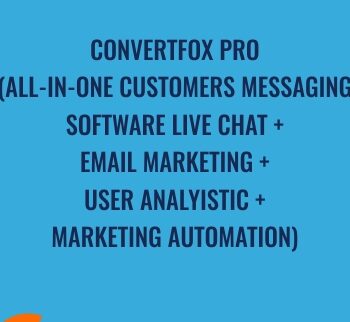 ConvertFox PRO (All-In-One Customers Messaging Software Live Chat + Email Marketing + User Analyistic + Marketing Automation) - ConvertFox