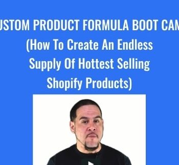 Custom Product Formula Boot Camp - Robert Nava & Ricky Mataka