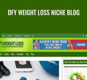 DFY Weight Loss Niche Blog