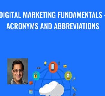 Digital Marketing Fundamentals - Acronyms and Abbreviations - Anil Batra