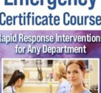 Emergency Certificate Course: Rapid Response Interventions for Any Department - Sean G. Smith