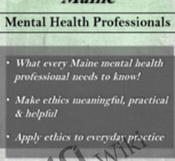 Ethical Principles in the Practice of Maine Mental Health Professionals - Allan M. Tepper