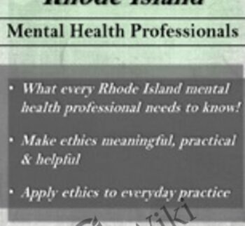 Ethical Principles in the Practice of Rhode Island Mental Health Professionals - Allan M. Tepper