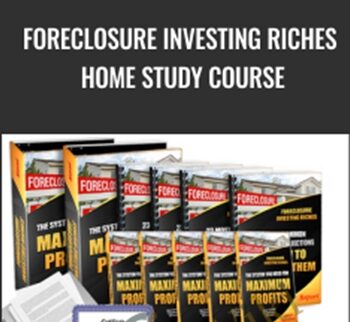 Foreclosure Investing Riches Home Study Course – David Lindahl