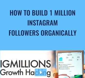 How To Build 1 Million Instagram Followers Organically - IG Millions