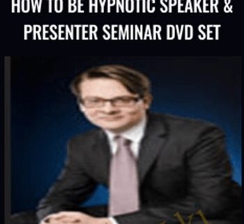 How To Be Hypnotic Speaker & Presenter Seminar DVD set