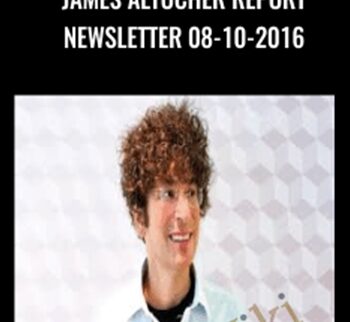 James Altucher Report - Newsletter 08-10-2016