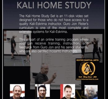 Kali Home Study Set - Jon Rister