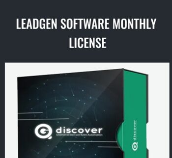 LeadGen Software Monthly License
