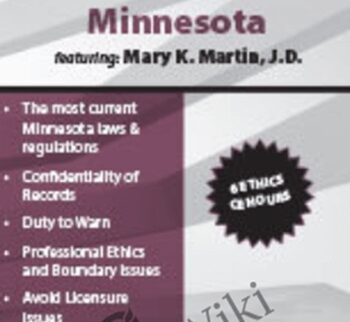 Legal & Ethical Issues in Behavioral Health in Minnesota - Mary K. Martin