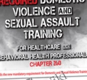 Massachusetts Required Domestic Violence and Sexual Assault Training for Healthcare and Behavioral Health Professionals (Chapter 260) *Pre-Order* - Meredith J. Scannell
