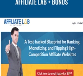 Affiliate Lab + Bonus – Matt Diggity
