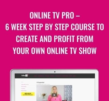Online TV Pro – 6 Week step by step course to create and profit from your own online TV show - Jody Jelas