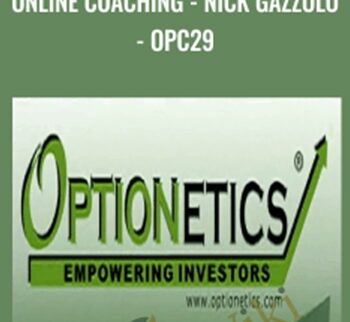 Online Coaching - Nick Gazzolo - OPC29 - Optionetics