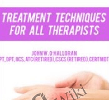 Osteoarthritis: Treatment Techniques for All Therapists - John W. O’Halloran
